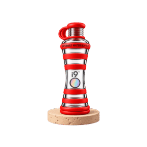 i9 Passion | Red  Informed Water Bottle
